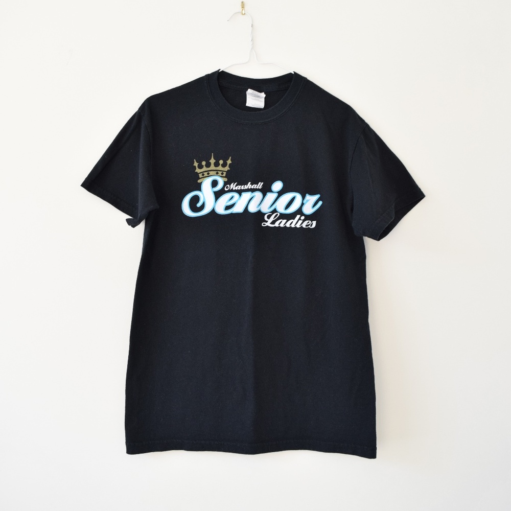 Black Senior Ladies "Somebody Call Fine 1-1" Class of '11 T-shirt | Size S